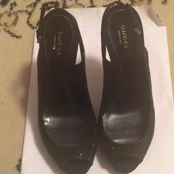 Gucci black platform sandals - Picture 5 of 8